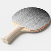 Raquette De Ping Pong Conception de ligne noir et blanc (Devant Angle)