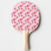Raquette De Ping Pong Conception d'orchidées à l'aquarelle 2 (Dos)