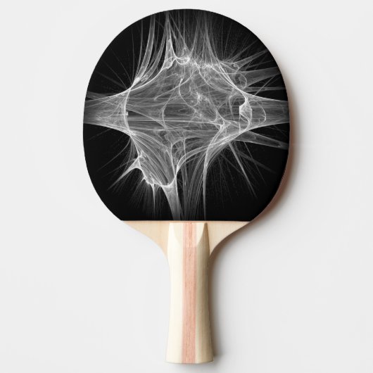 Raquette De Ping Pong Conception Fractale Web Spider (Devant)