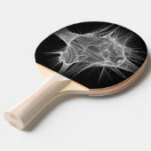Raquette De Ping Pong Conception Fractale Web Spider (Devant Angle)