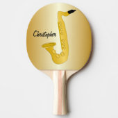 Raquette De Ping Pong Conception saxophone (Devant)