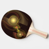 Raquette De Ping Pong Connexion intime Art Abstrait (Côté)