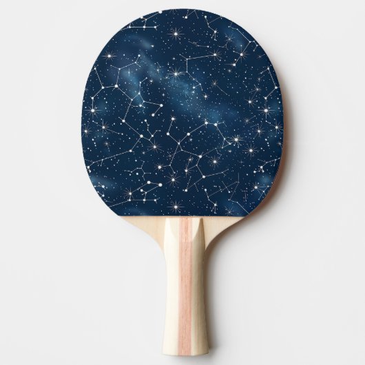 Raquette De Ping Pong Constellation céleste - Nuit étoilée (4) (Devant)