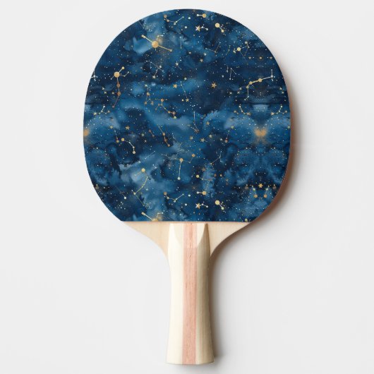 Raquette De Ping Pong Constellation céleste - Nuit étoilée (7) (Devant)