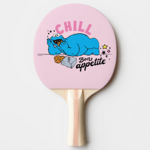 Raquette De Ping Pong Cookie Monster   Bon appétit Chill