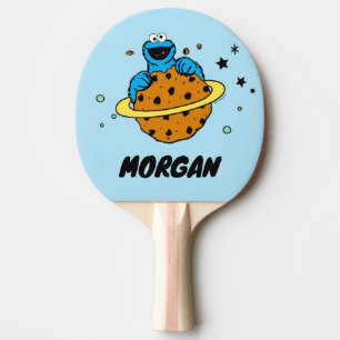 Raquette De Ping Pong Cookie Monster   Hors de ce monde   Ajouter un nom