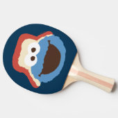 Raquette De Ping Pong Cookie Monster Woodland Face (Côté)