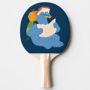 Raquette De Ping Pong Cookies Monster Lire Une Carte