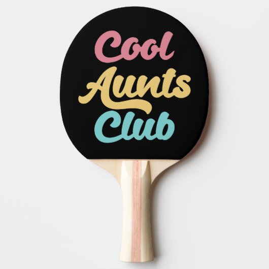 Raquette De Ping Pong Cool Aunts Club II (Devant)