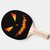 Raquette De Ping Pong Cool effrayant Jack O'Lantern face Halloween (Côté)