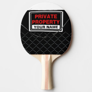 Raquette De Ping Pong Cool Fun Personnalisé Unique *Great Gift*