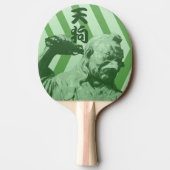Raquette De Ping Pong Cool Japonais Crow Tengu (Dos)