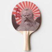 Raquette De Ping Pong Cool japonais Tengu Sunburst (Dos)
