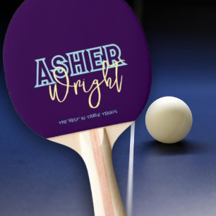 Raquette De Ping Pong COOL "le meilleur du ping-pong" PURPLE