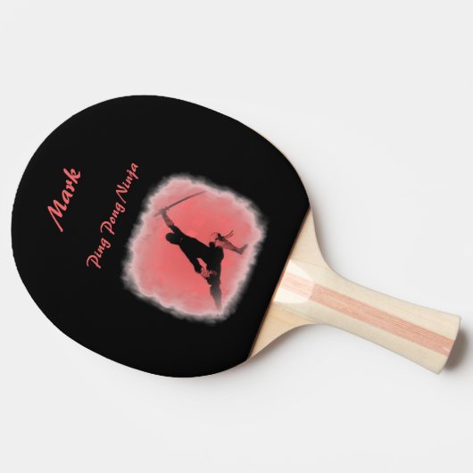 Raquette De Ping Pong Cool Ninja Warrior (Côté)