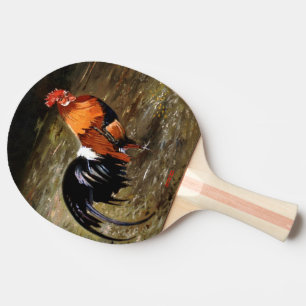 Raquette De Ping Pong Coq/Gaulois/Rooster