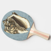 Raquette De Ping Pong Coque conique en pierre (Côté)