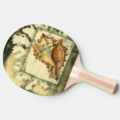 Raquette De Ping Pong Coque conique Silhouette (Côté)