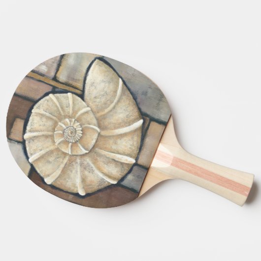 Raquette De Ping Pong Coque d'Abalone (Côté)