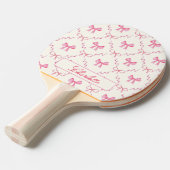 Raquette De Ping Pong Coquette Rose Bow (Devant Angle)