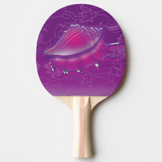 Raquette De Ping Pong Coquillage (Devant)
