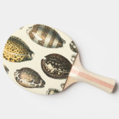 Raquette De Ping Pong Coquillages De Forme Unique (Côté)