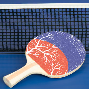 Raquette De Ping Pong Corail côtier américain
