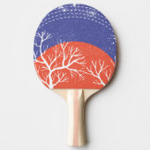 Raquette De Ping Pong Corail côtier américain (Devant)