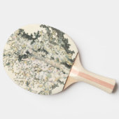 Raquette De Ping Pong Corail d'aquarelle antique (Côté)