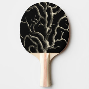 Raquette De Ping Pong Corail noir et bronzage