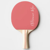 Raquette De Ping Pong Corail Simplement Personnalisé Ping Pong Paddle (Dos)