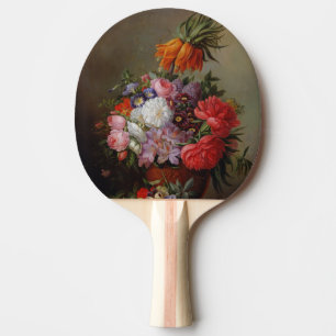 Raquette De Ping Pong Cornelis Johannes van Hulsteijn Vase avec Fleurs