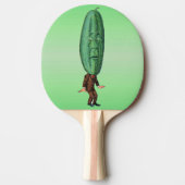 Raquette De Ping Pong Costume Brown Imaginaire Pickle Man (Devant)