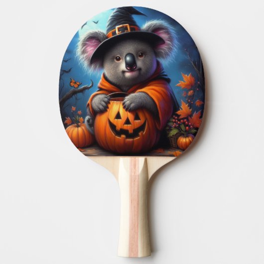 Raquette De Ping Pong Costume Koala Halloween (Devant)