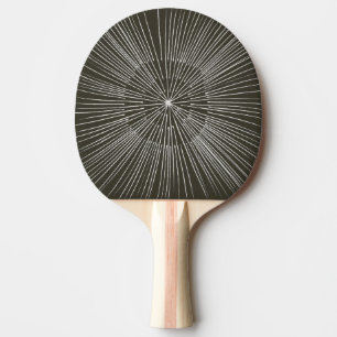 Raquette De Ping Pong Couches de rayons blancs sur pagaies de ping-pong