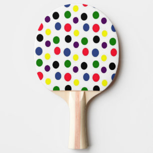 Raquette De Ping Pong Couleur à pois