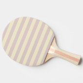 Raquette De Ping Pong Couleur Polo Rayé Baiser Lavande (Côté)