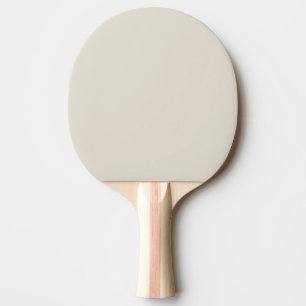 Raquette De Ping Pong Couleur solide de café blanc