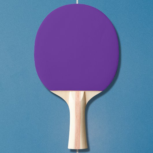 Raquette De Ping Pong Couleur solide du coeur pourpre