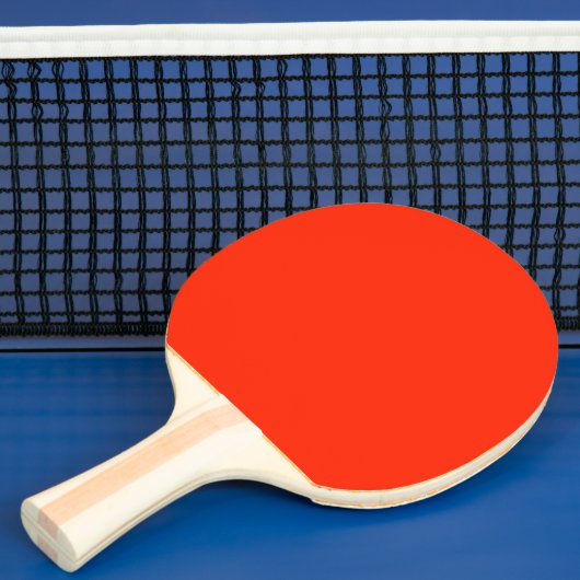 Raquette De Ping Pong Couleur solide écarlate (Insitu)