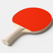 Raquette De Ping Pong Couleur solide écarlate (Devant Angle)