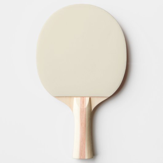 Raquette De Ping Pong Couleur solide Eggshell (Devant)