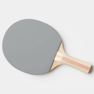 Raquette De Ping Pong Couleur solide hiver argent de Noël classique