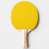 Raquette De Ping Pong Couleur solide jaune vif (Devant)