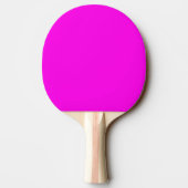 Raquette De Ping Pong Couleur solide Magenta brillante (Dos)