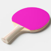 Raquette De Ping Pong Couleur solide magenta chaude (Devant Angle)