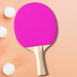 Raquette De Ping Pong Couleur solide magenta chaude