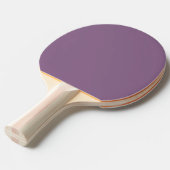 Raquette De Ping Pong Couleur solide Plum (Devant Angle)