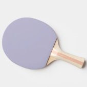Raquette De Ping Pong Couleur solide pourpre en cuir (Côté)