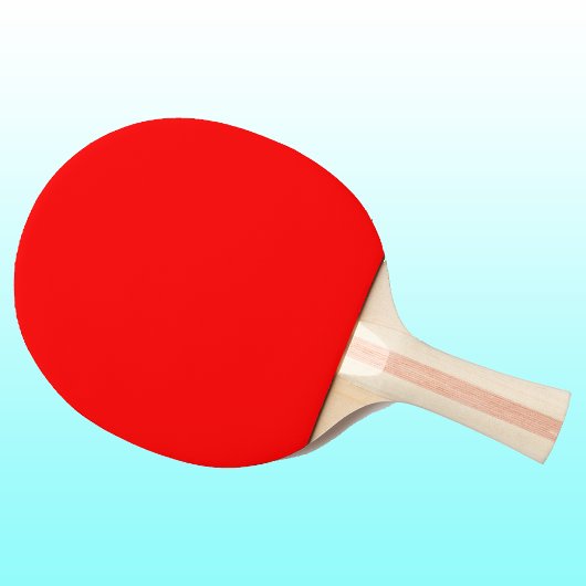Raquette De Ping Pong Couleur solide rouge | Classique | Élégant | tenda